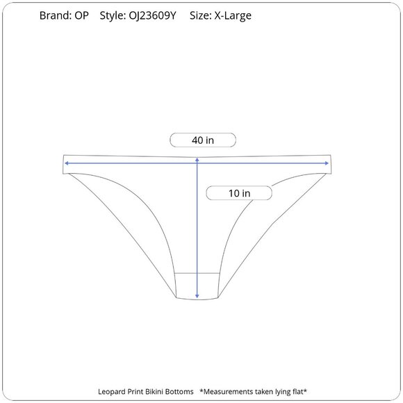 OP Rainbow Leopard Print Women's Bikini - Picture 13 of 13